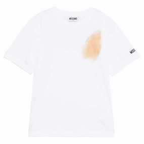 Fashionable Piece Essential layering piece Moschino Kids Graphic Maxi T-shirt