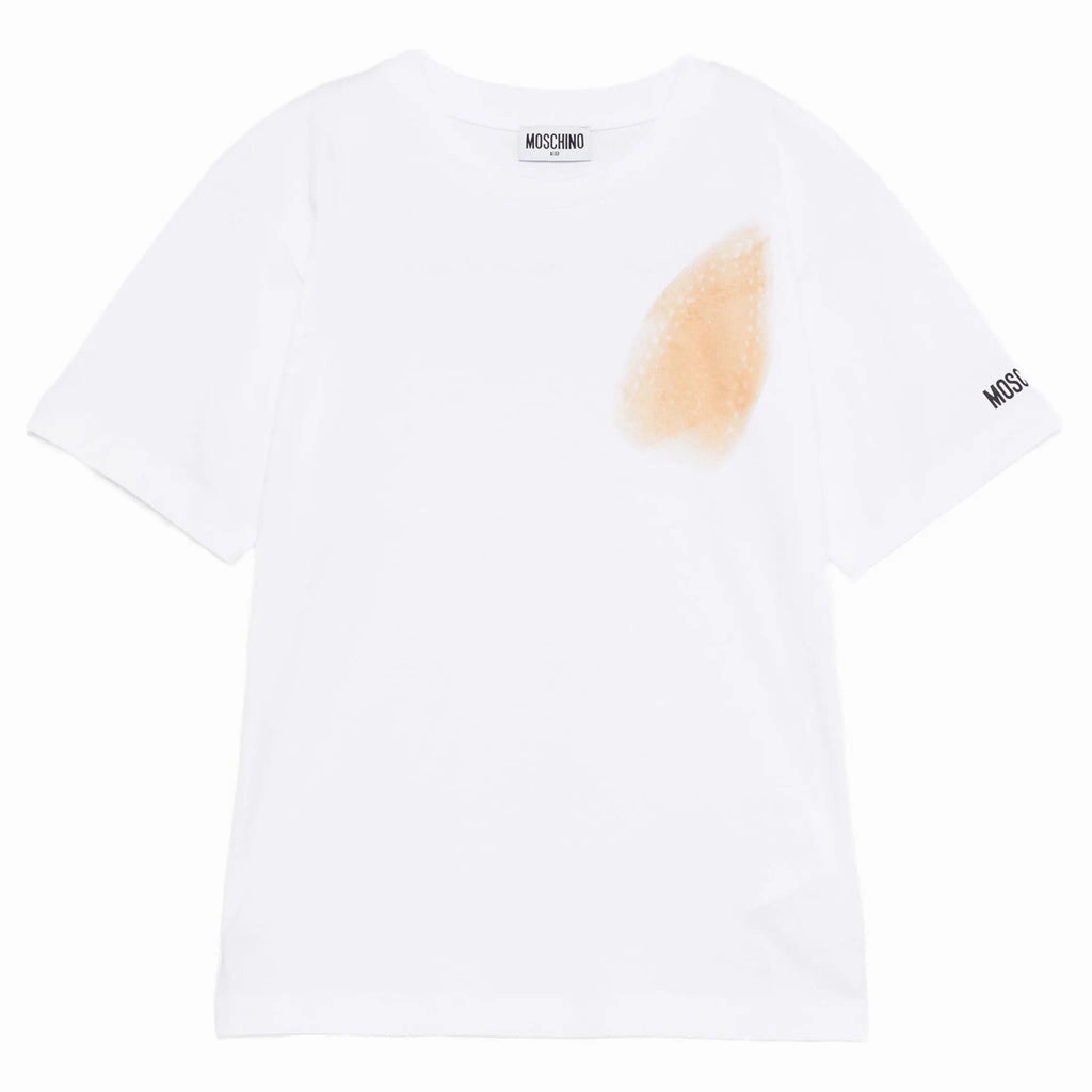 Fashionable Piece Essential layering piece Moschino Kids Graphic Maxi T-shirt