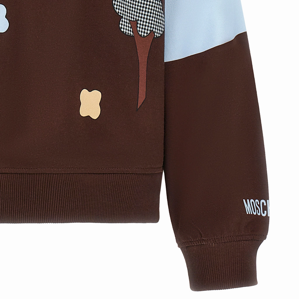 Moschino Kids Graphic Sweatshirt NonToxic Certification FadeResistant