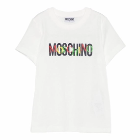 Moschino Kids Logo T-shirt Slim Waistband