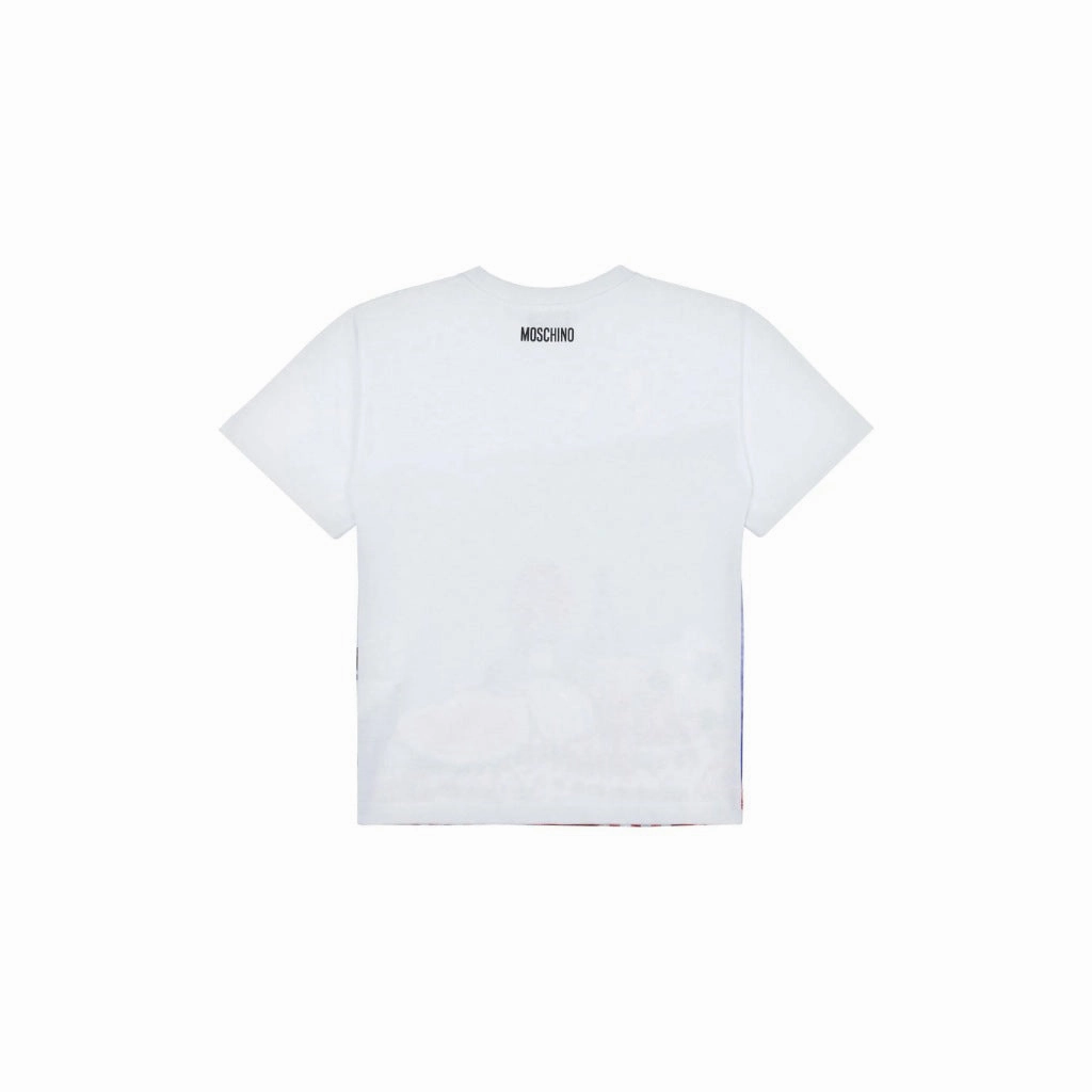 Sport Wear Moschino Kids Summer Graphic Maxi T-shirt