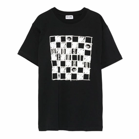 Moschino Kids Teddy Chessboard Maxi T-shirt Low Impact Dye