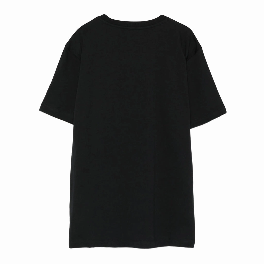 Moschino Kids Teddy Chessboard Maxi T-shirt Premium Cotton Blend