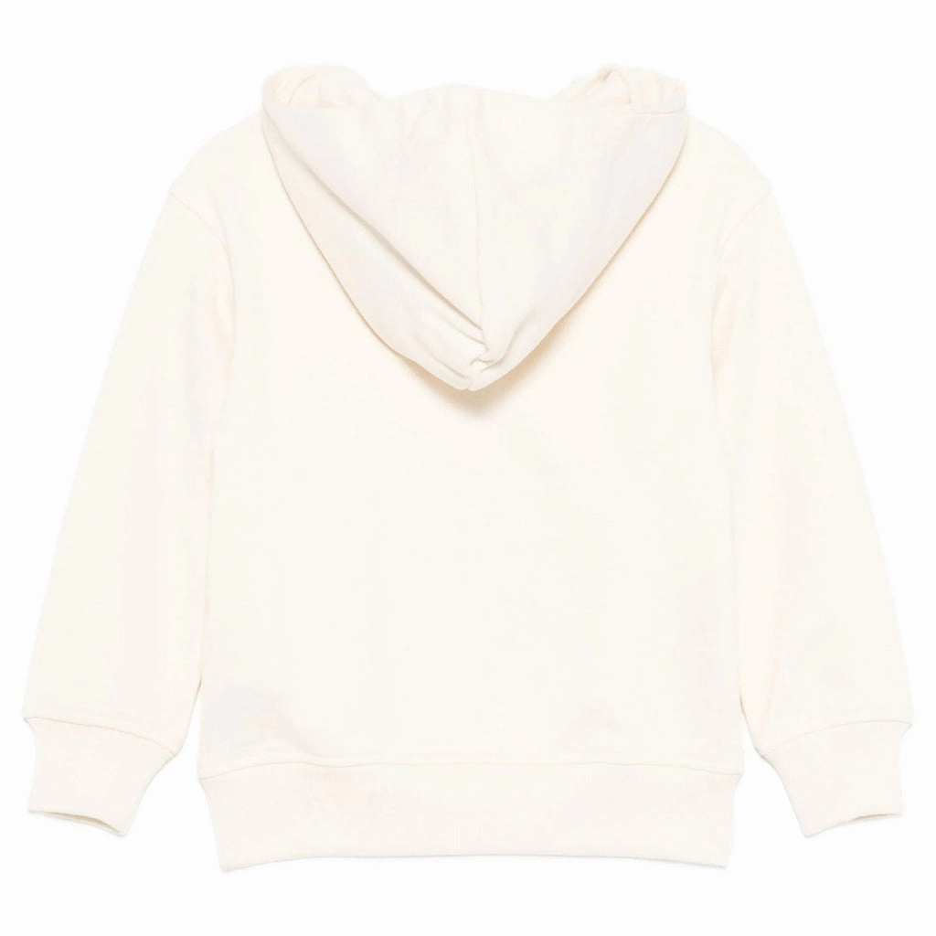 Moschino Kids Teddy Graphic Hooded Sweatshirt All Season Wear Fabric