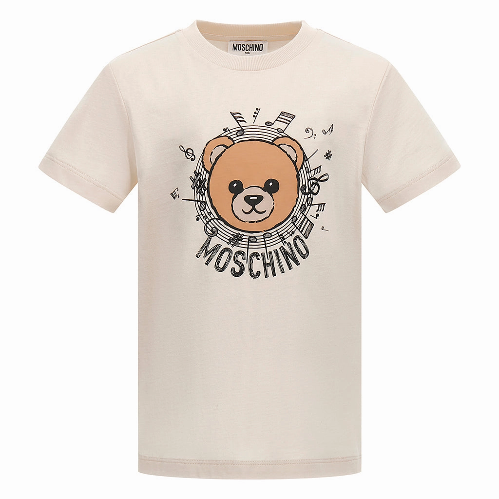 Moschino Kids Teddy Graphic Maxi T-shirt VintageWash