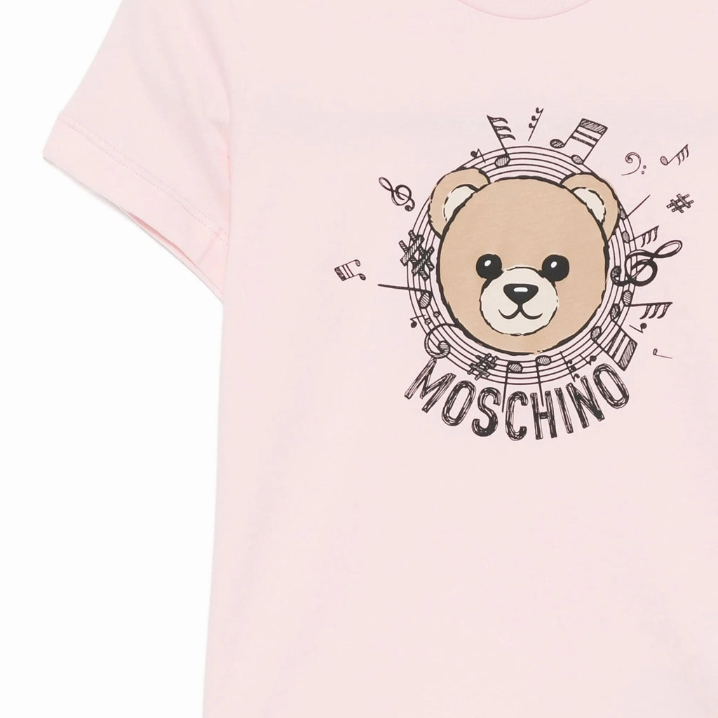 Everyday Layering theater visit Moschino Kids Teddy Graphic Maxi T-shirt