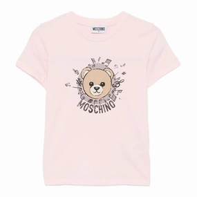Quality Layer Easygoing Wear Moschino Kids Teddy Graphic Maxi T-shirt