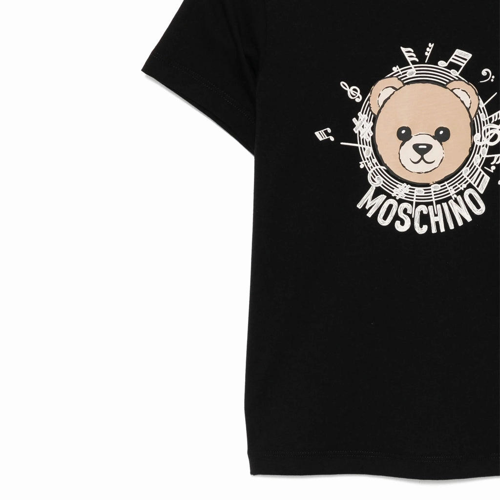 Relaxed Vibe Moschino Kids Teddy Graphic Maxi T-shirt