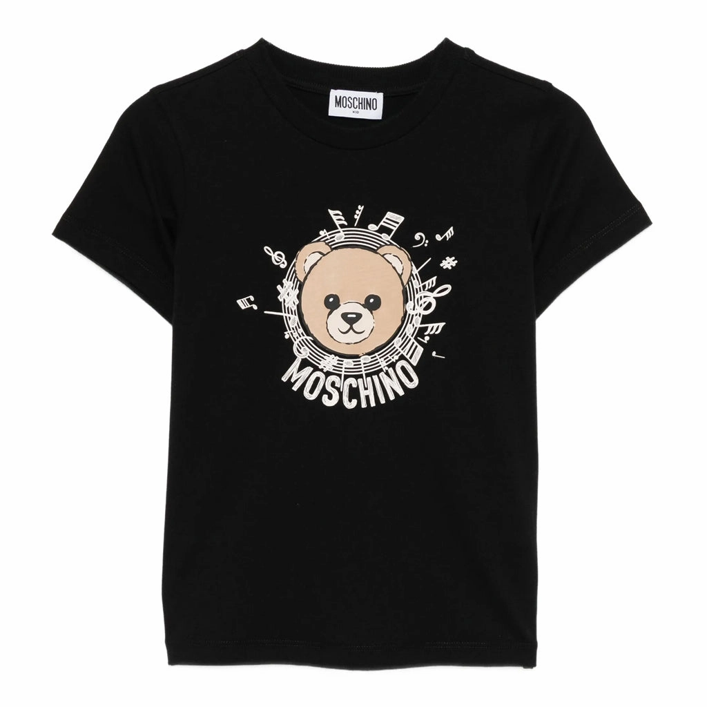 Moschino Kids Teddy Graphic Maxi T-shirt Modern and Soft