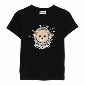 Moschino Kids Teddy Graphic Maxi T-shirt Modern and Soft