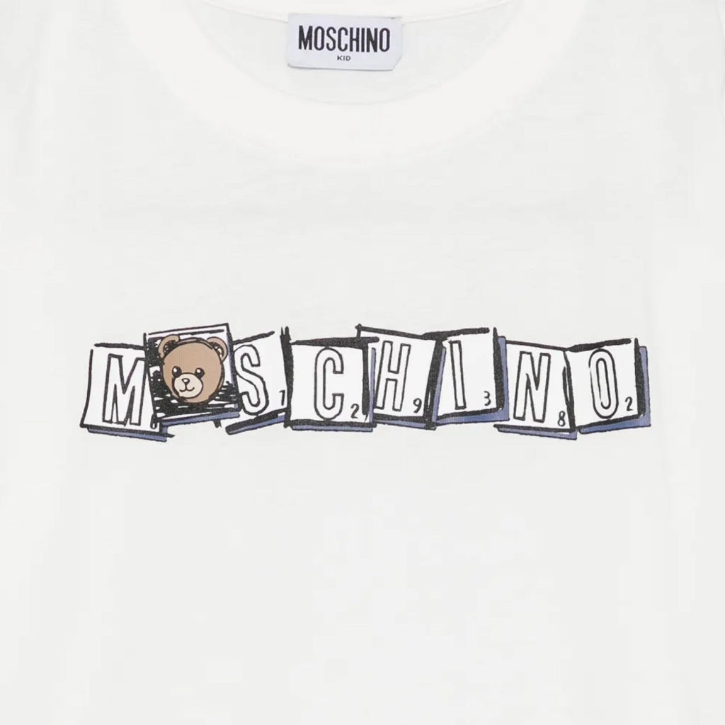 AllDay Comfort Moschino Kids Teddy Logo Maxi T-shirt