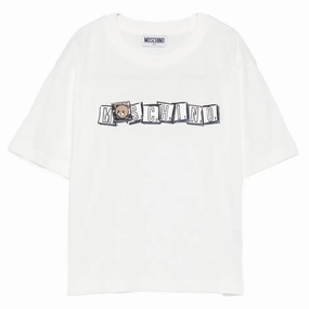 Moschino Kids Teddy Logo Maxi T-shirt Classic timelessness