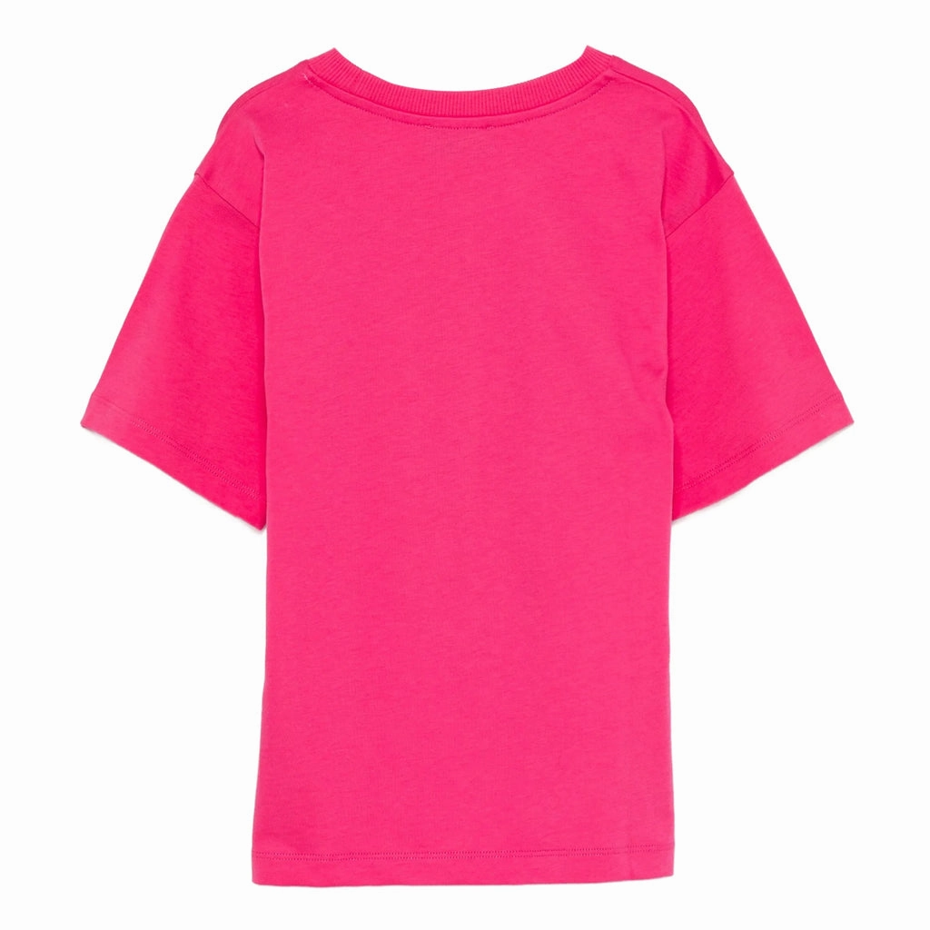 Modern Comfort Style Moschino Kids Teddy Logo Maxi T-shirt