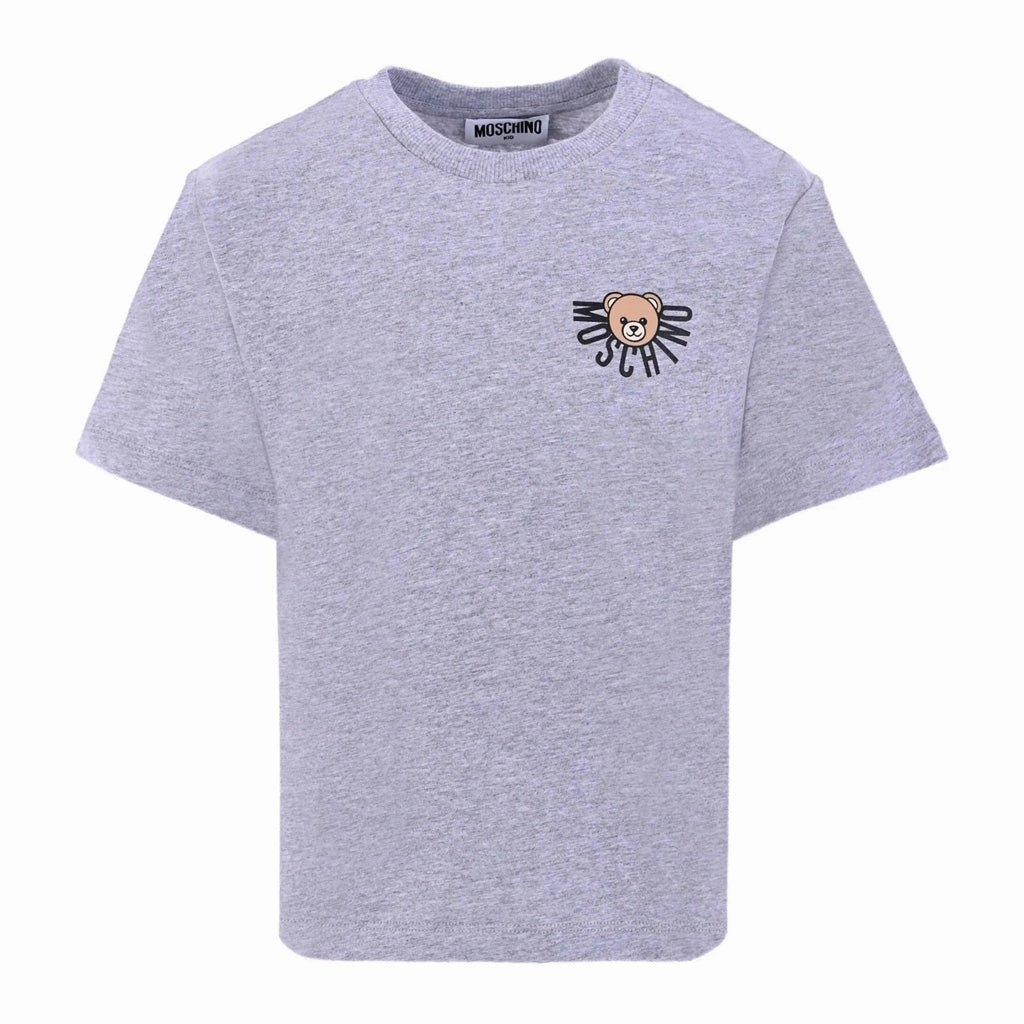 Moschino Kids Teddy Logo Maxi T-shirt Adjustable Fit