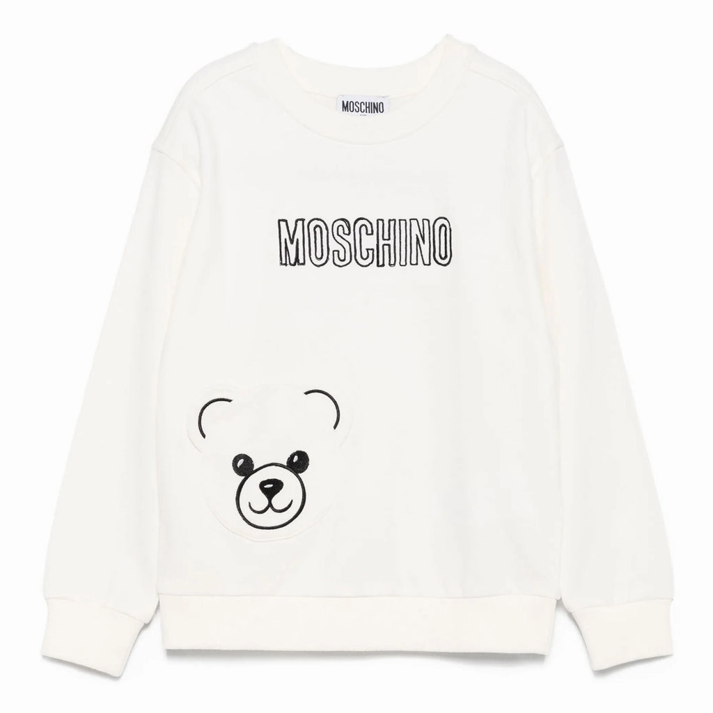 QuickRelease Moschino Kids Teddy Logo Sweatshirt