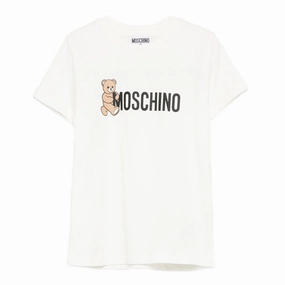 Moschino Kids Teddy Logo T-shirt Stretch Design
