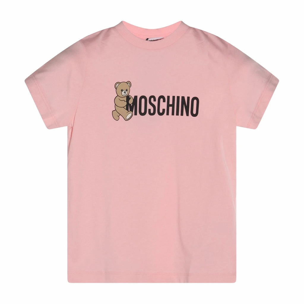 Moschino Kids Teddy Logo T-shirt Quick Dry Comfort
