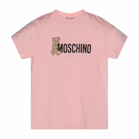 Moschino Kids Teddy Logo T-shirt Quick Dry Comfort