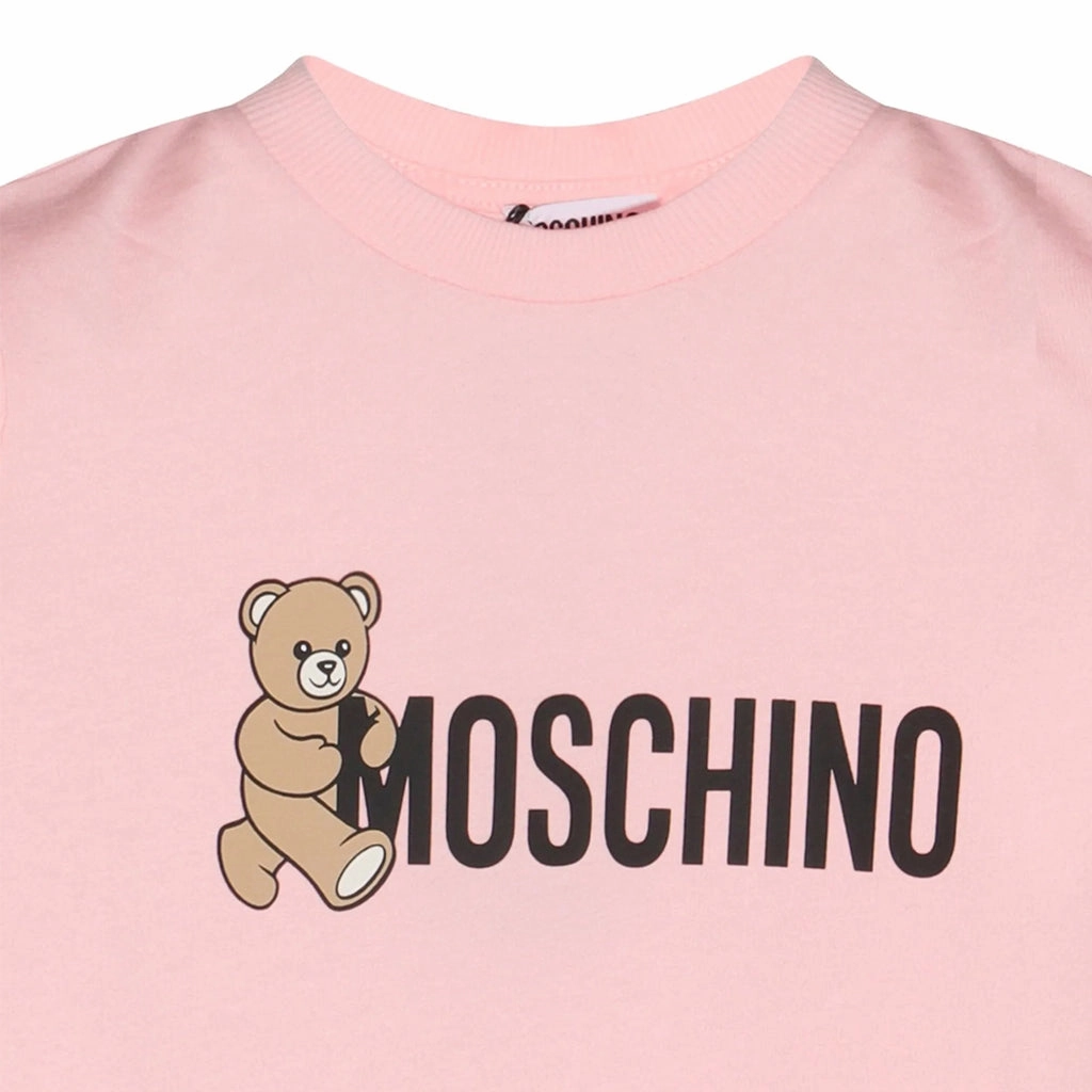 sporty wear Moschino Kids Teddy Logo T-shirt