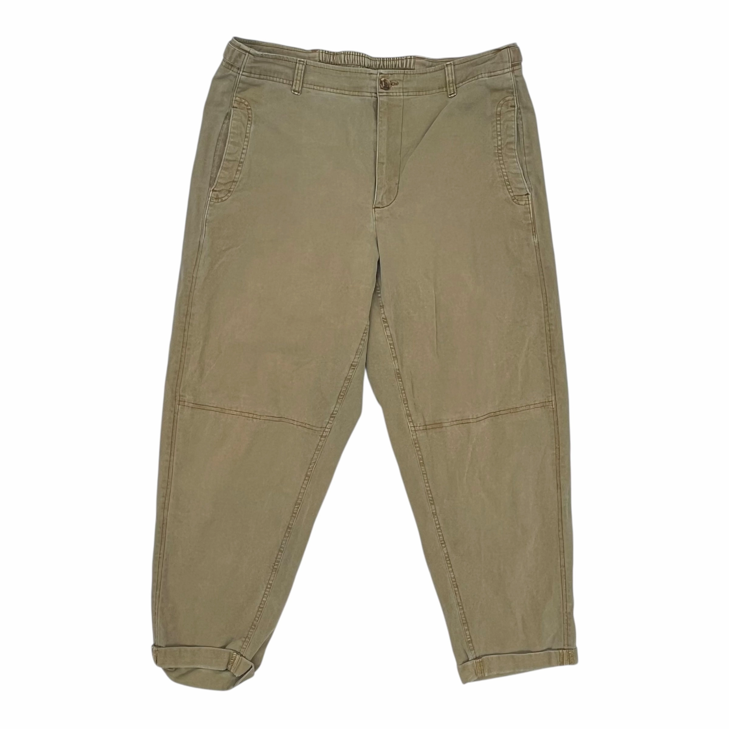Machine washable AdjustableDrawstring Pants Cargo & Utility By Old Navy In Green, Size:Xl