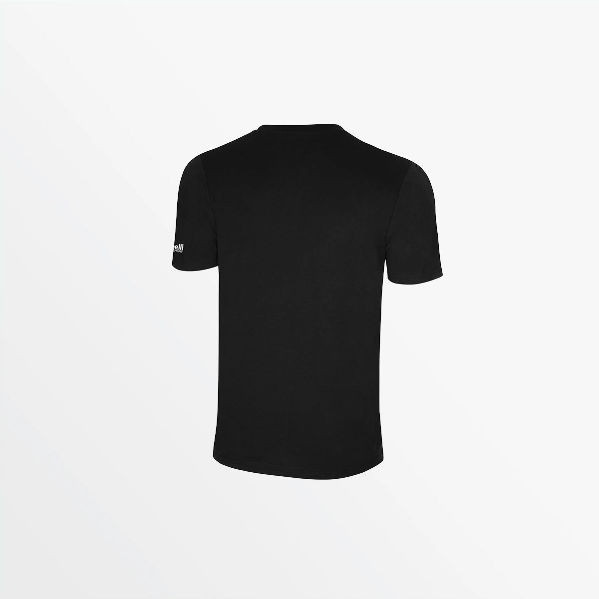 MEN'S BASICS TEE WITH SLEEVE LOGO TwillWeave TaglessComfort