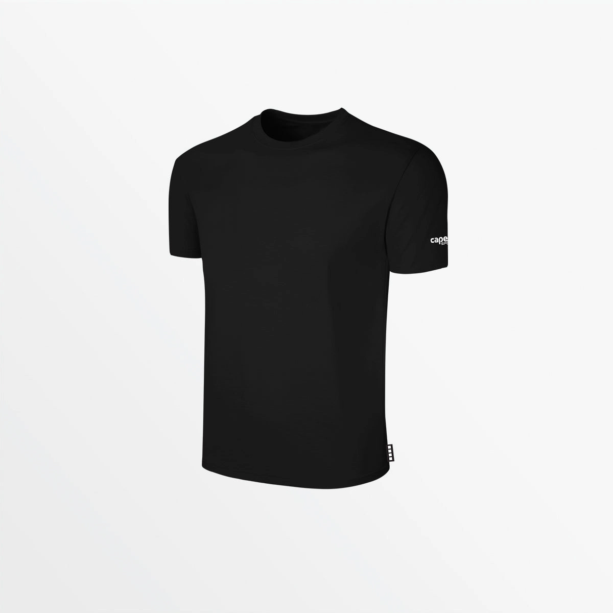 MEN'S BASICS TEE WITH SLEEVE LOGO No Iron Fabric