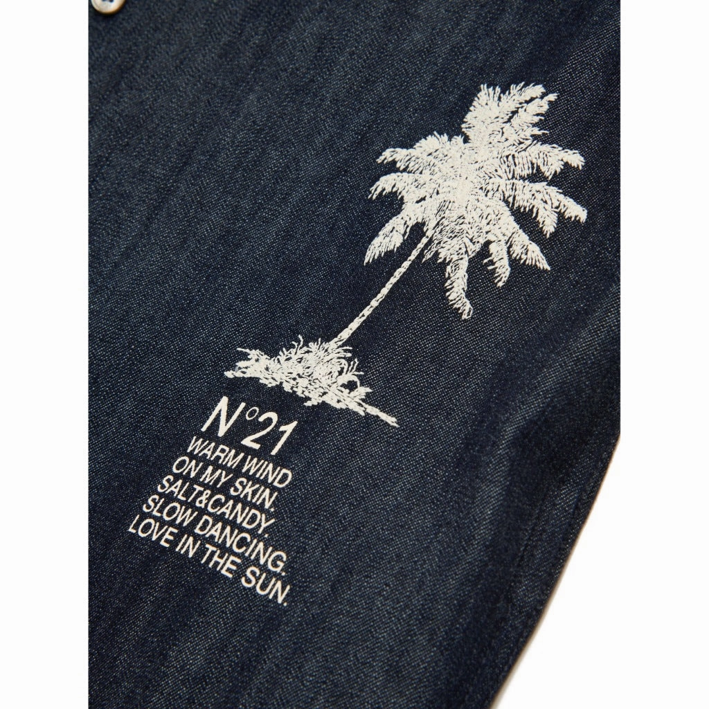 Temperature control N??21 Kids Denim Shirt