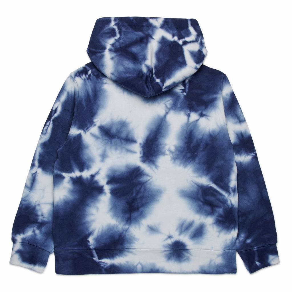 Brushed Inner Layer Loose Blouse N??21 Kids Tie Dye Hoodie