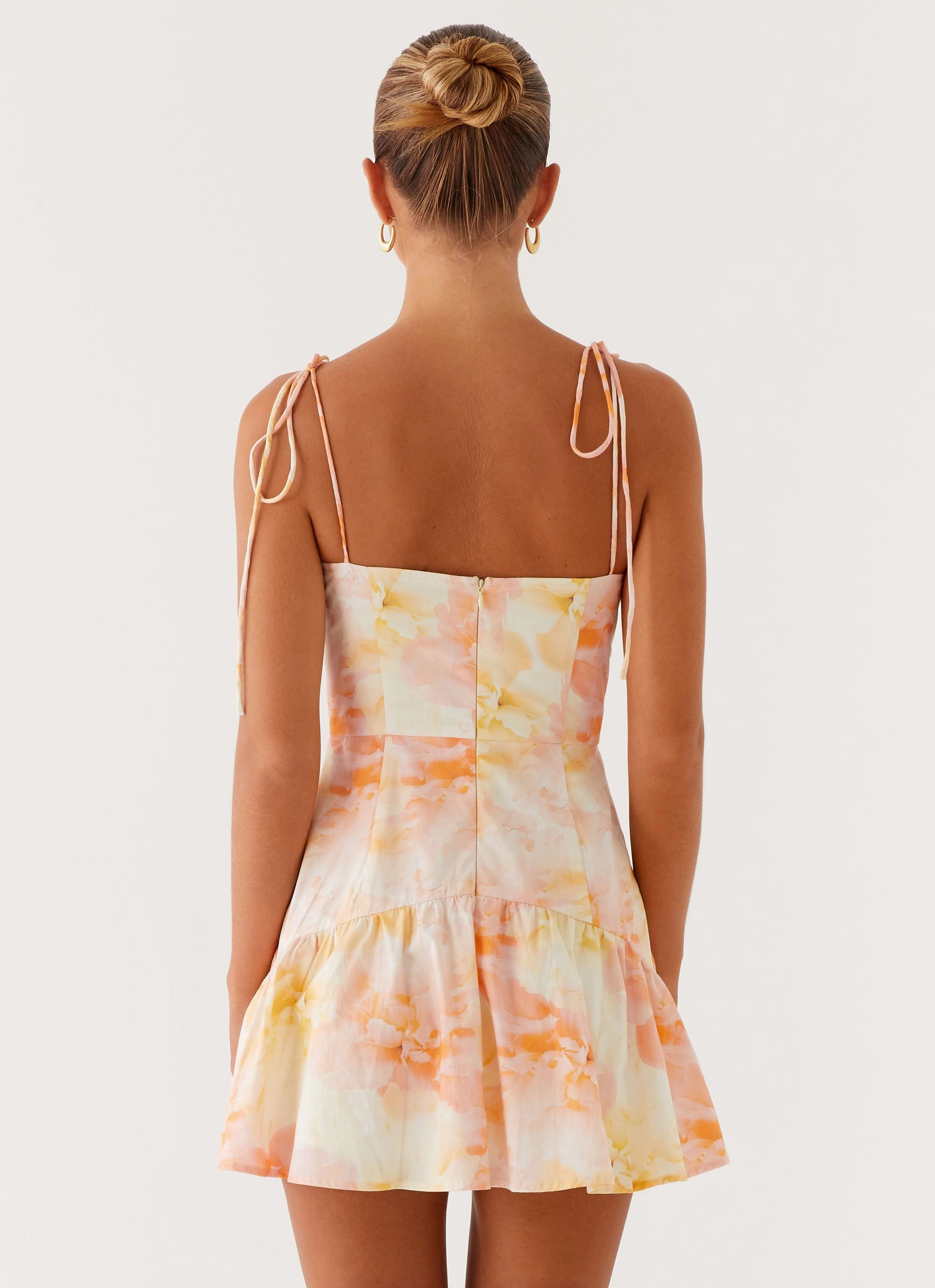 Refined fit Light and Comfortable Wear Abby Mini Dress - Floral Print