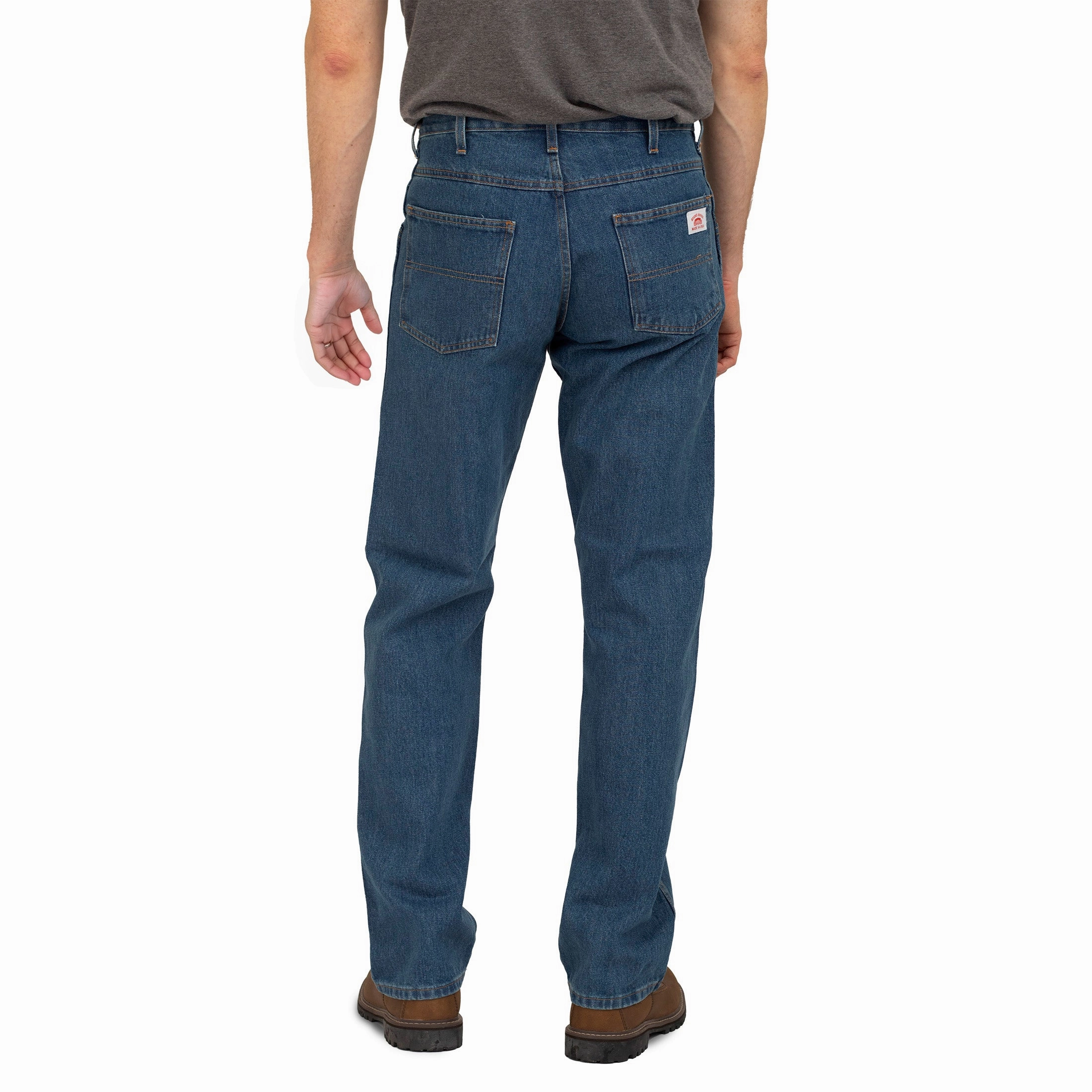 #103 Stone Washed RELAXED FIT Everyday 5-Pocket Jean - MADE IN USA Winter Warmth Festival Outfit Outdoor Adventure