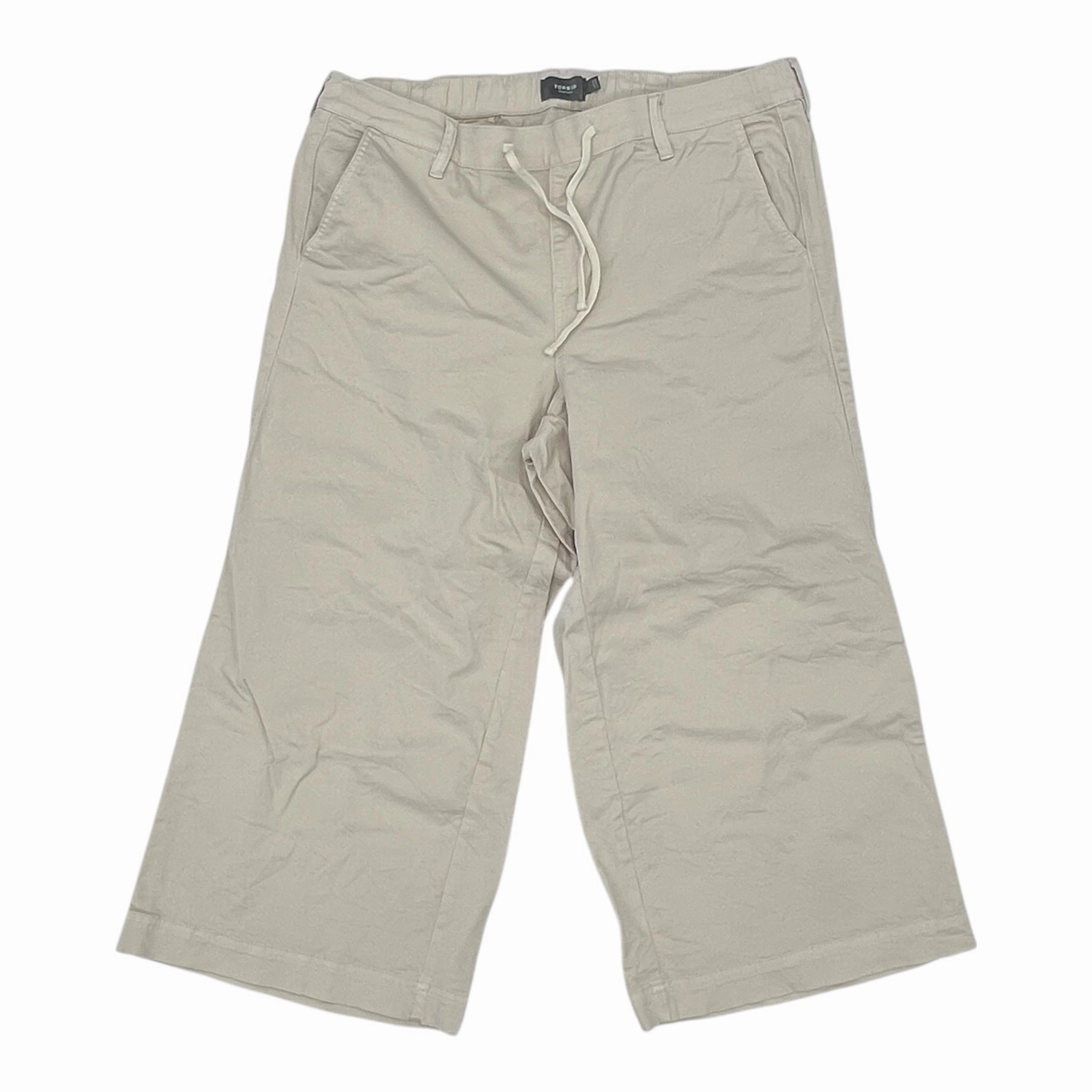 Mesh Comfort Pants Wide Leg By Torrid In Tan, Size:2X