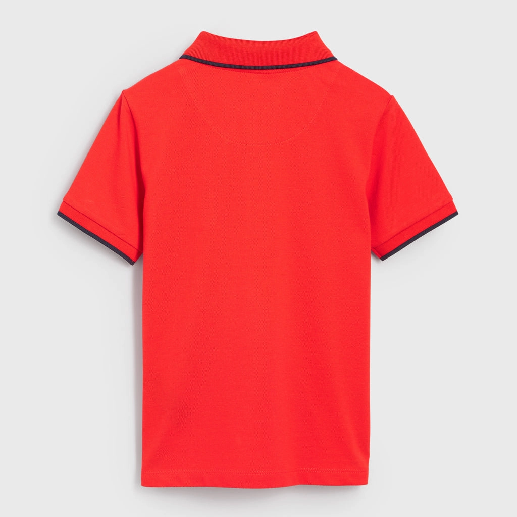 Paul Smith Junior Picot Polo Reflective details