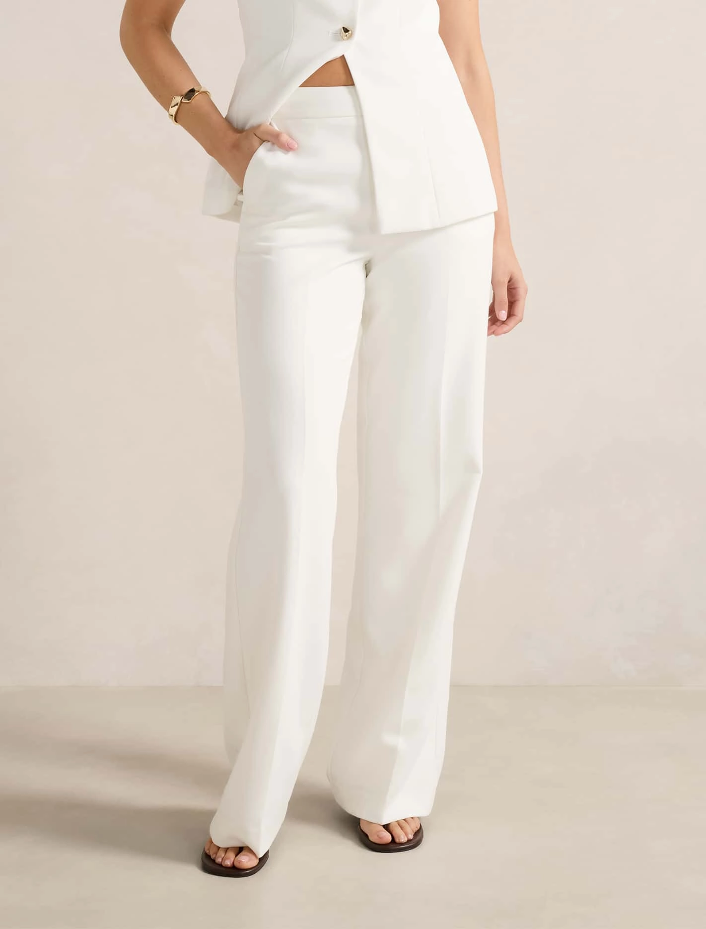 Marissa Wide Leg Pants hypoallergenic material