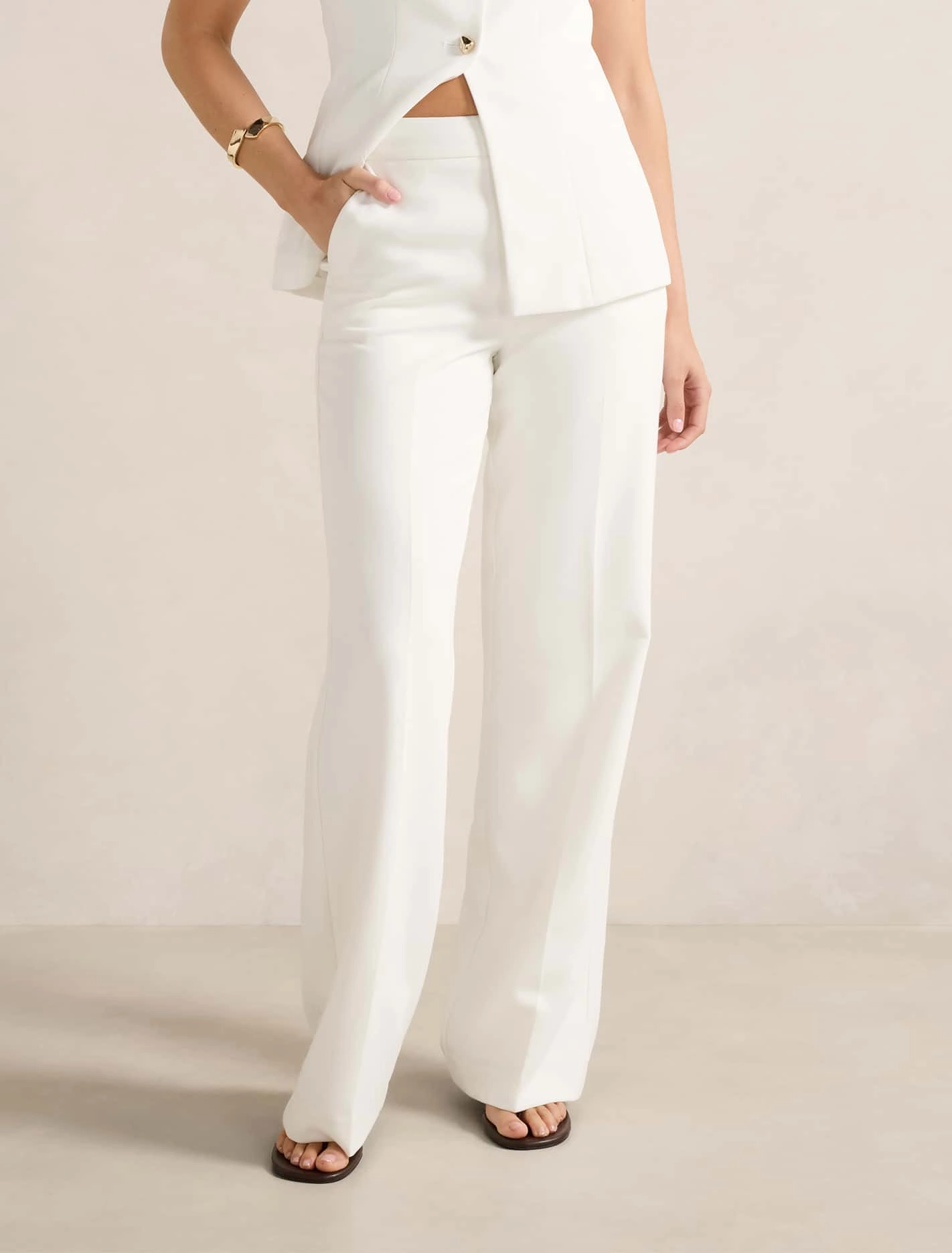 Marissa Wide Leg Pants Anti Odor Treatment