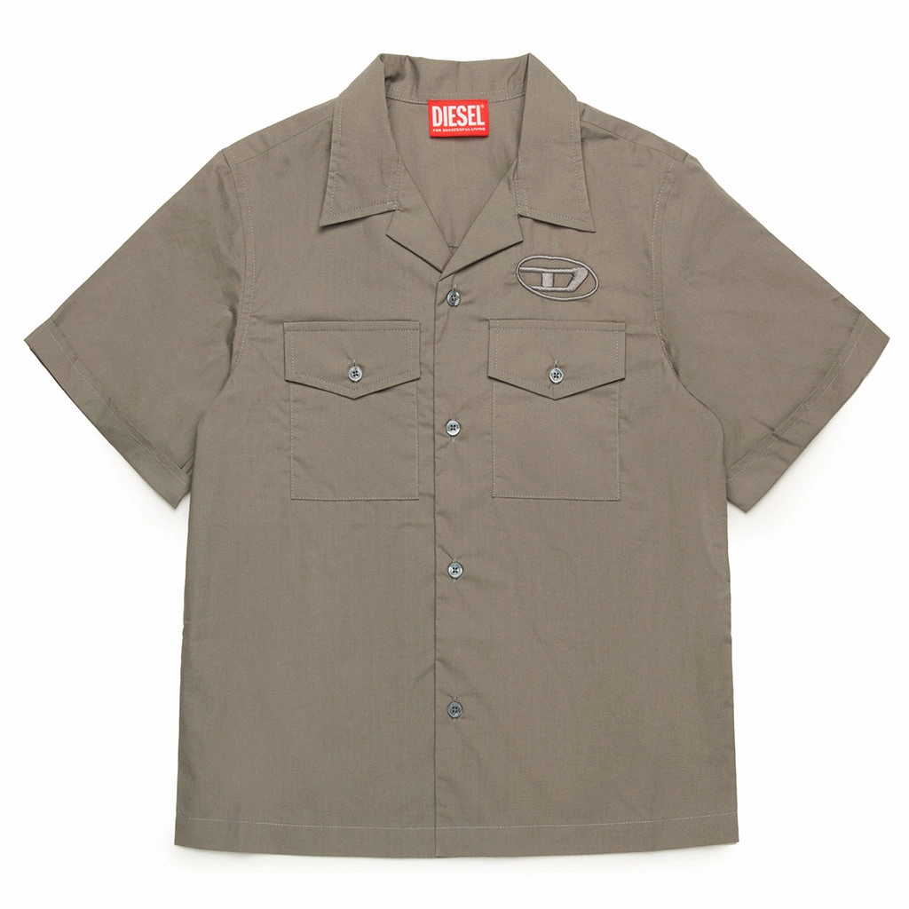 Diesel Kids Logo Shirt Stretch waistband Shape Retention Fabric