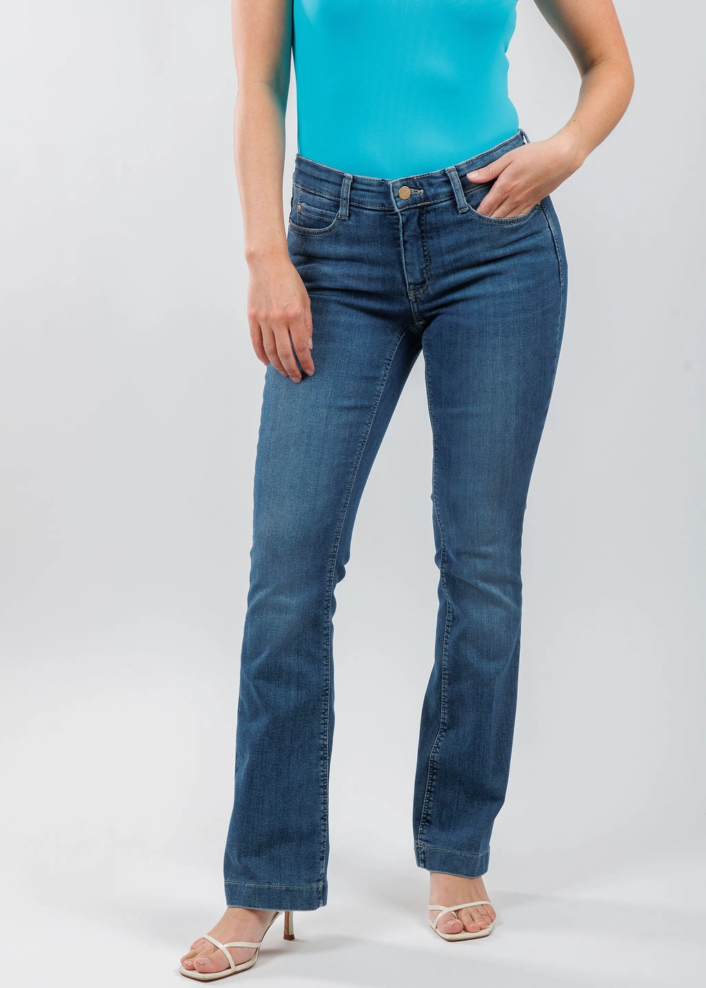 Dream Boot Jeans 32" - Super Vintage Wash Modern Cut Durable Utility