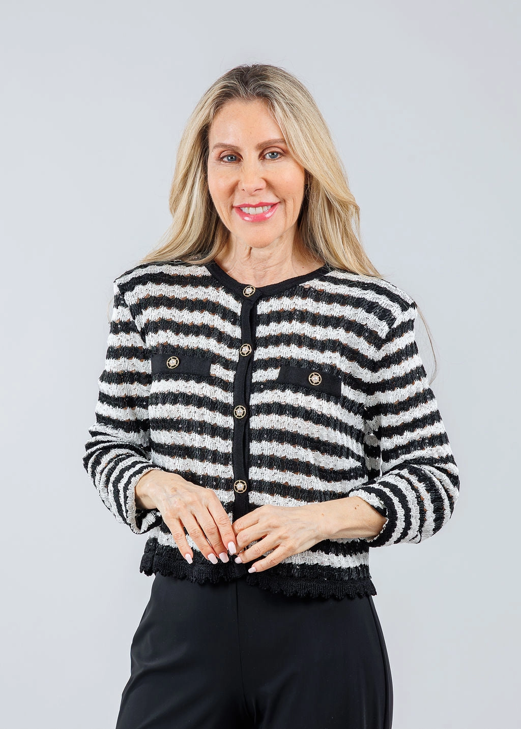 Stretchy Layers Autumn Cardigan With Pocket - Unique