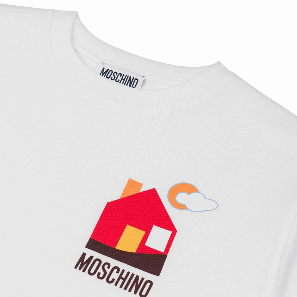 Moschino Kids Graphic Maxi T-shirt Quick Dry Technology