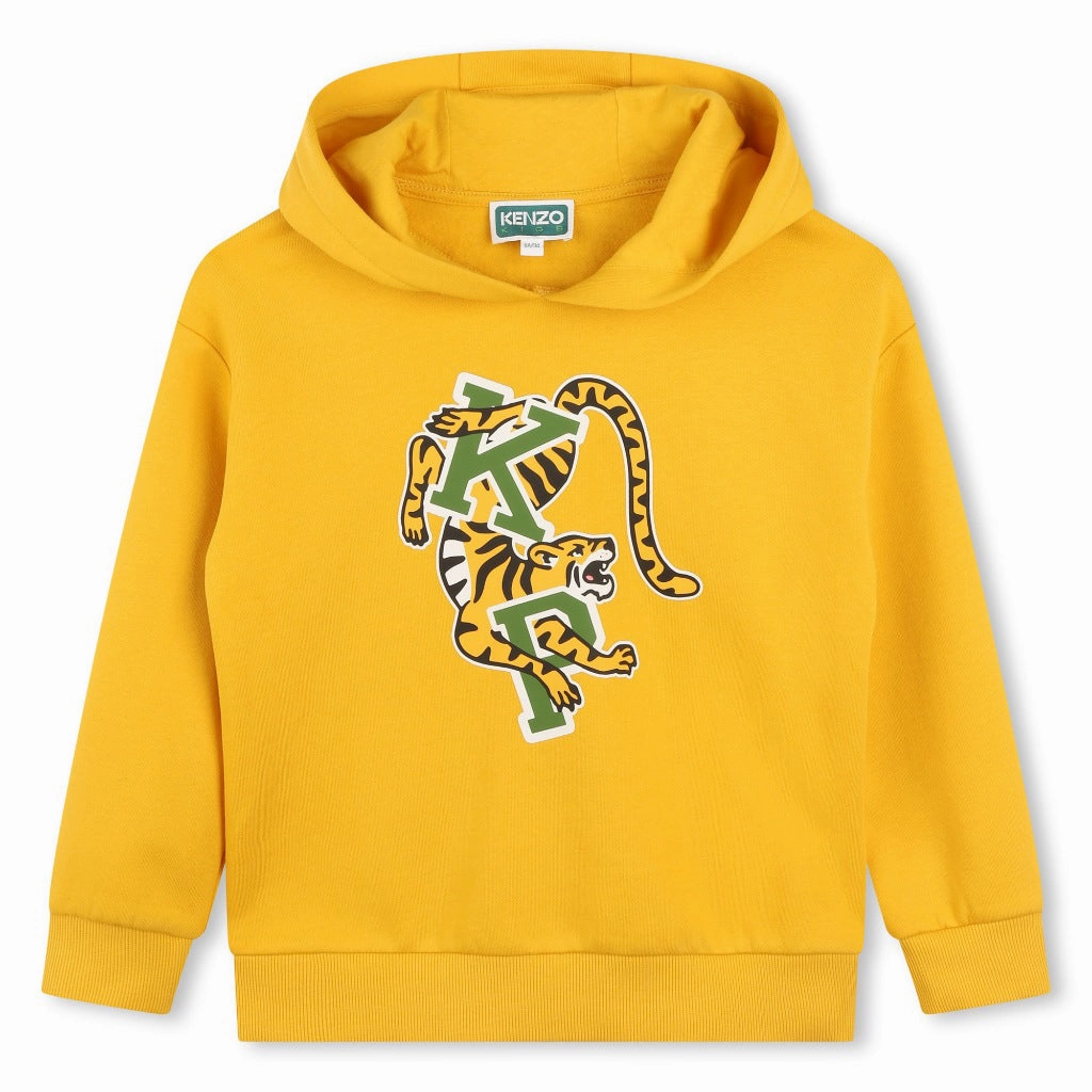 Non Chafing Edges Workout Apparel Kenzo Kids Hooded Sweatshirt