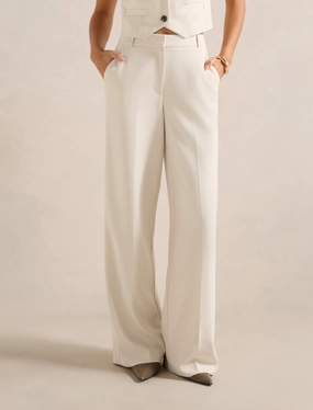 Fade Resistant Dye Oaklyn Pleat Wide Leg Pants