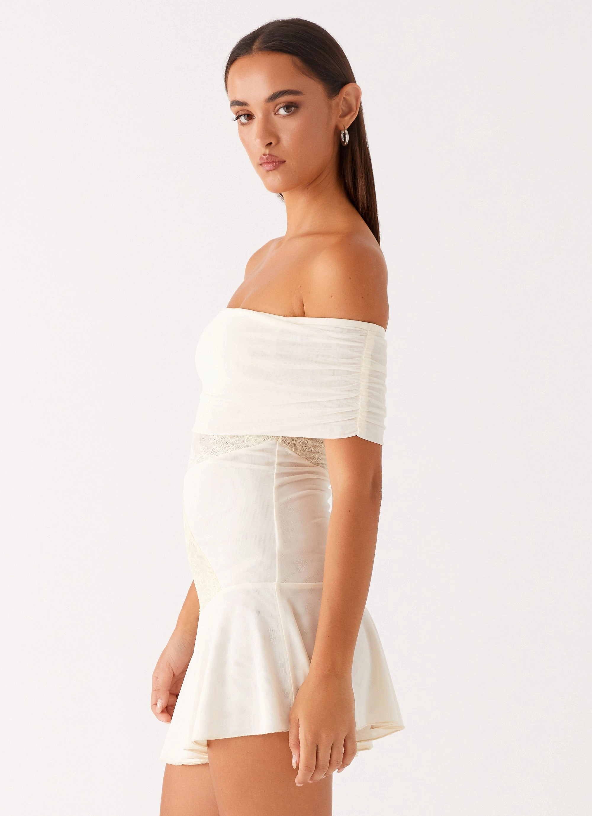 Ocean Road Mini Dress - Yellow Evening Look