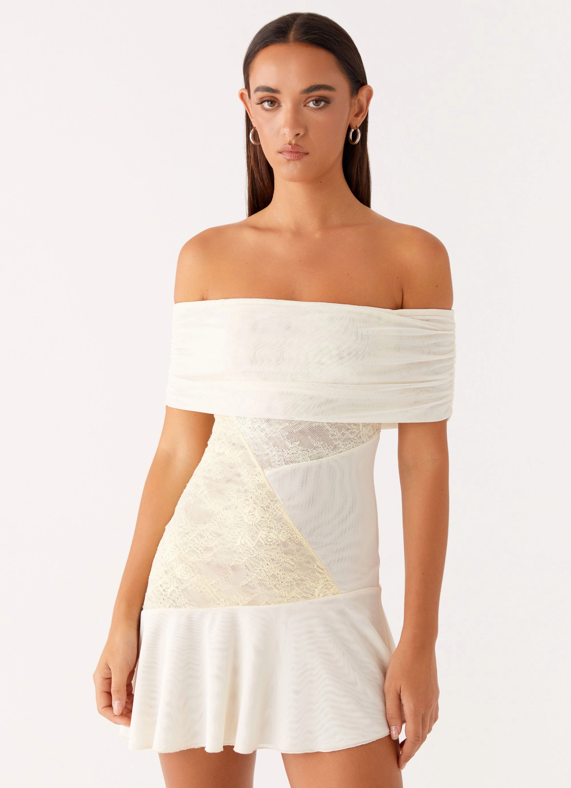 Warm Season Climate-Adaptive Ocean Road Mini Dress - Yellow