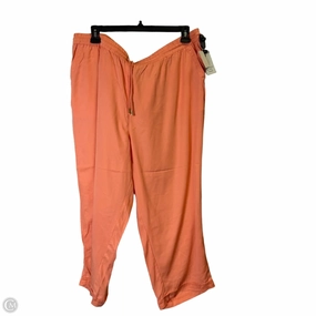 Pants Wide Leg By Crown And Ivy In Coral, Size: 3x OrganicCotton On The Go