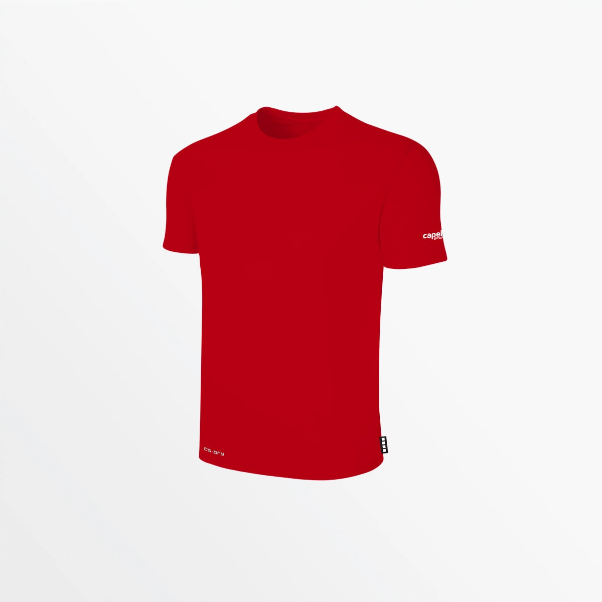 MEN'S CS DRY TEE WITH SLEEVE LOGO Fashionable Fit