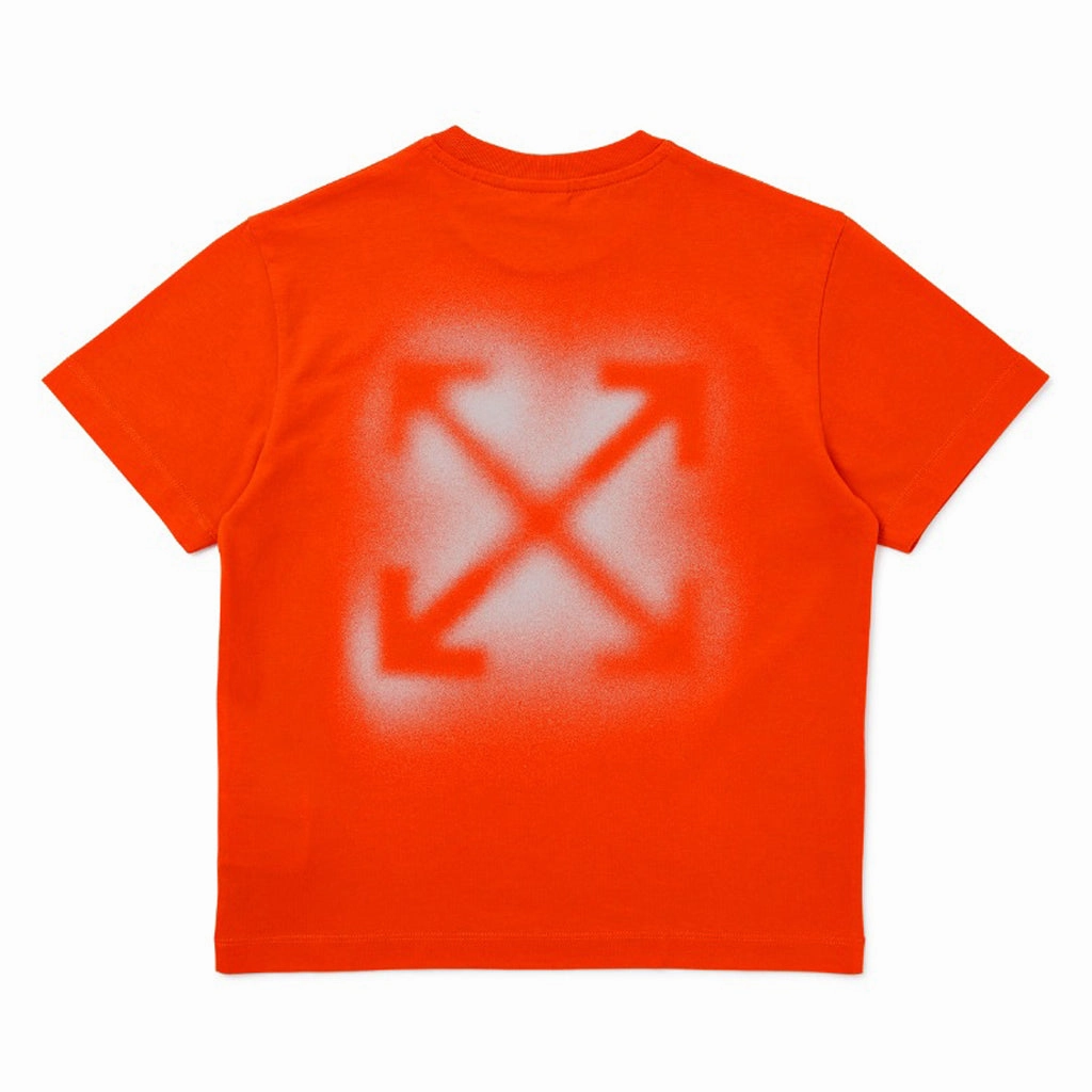 Microfiber texture Off-White Kids Arrow Spray Tee