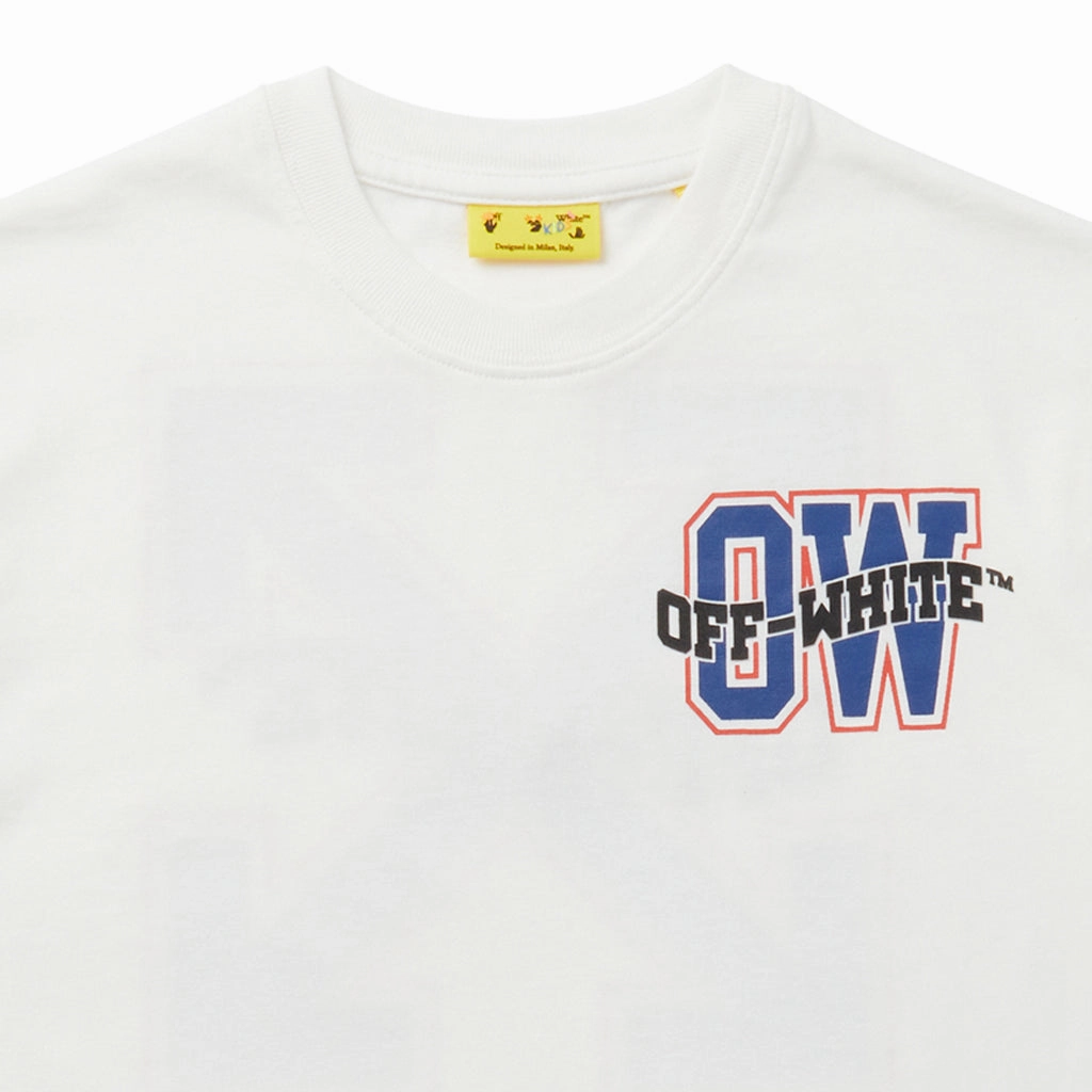 Off-White Kids Arrow Varsity Tee Roomy Fit