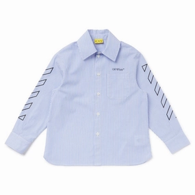 Hydrophobic Surface Treatment Off-White Kids Bookish Diag Shirt