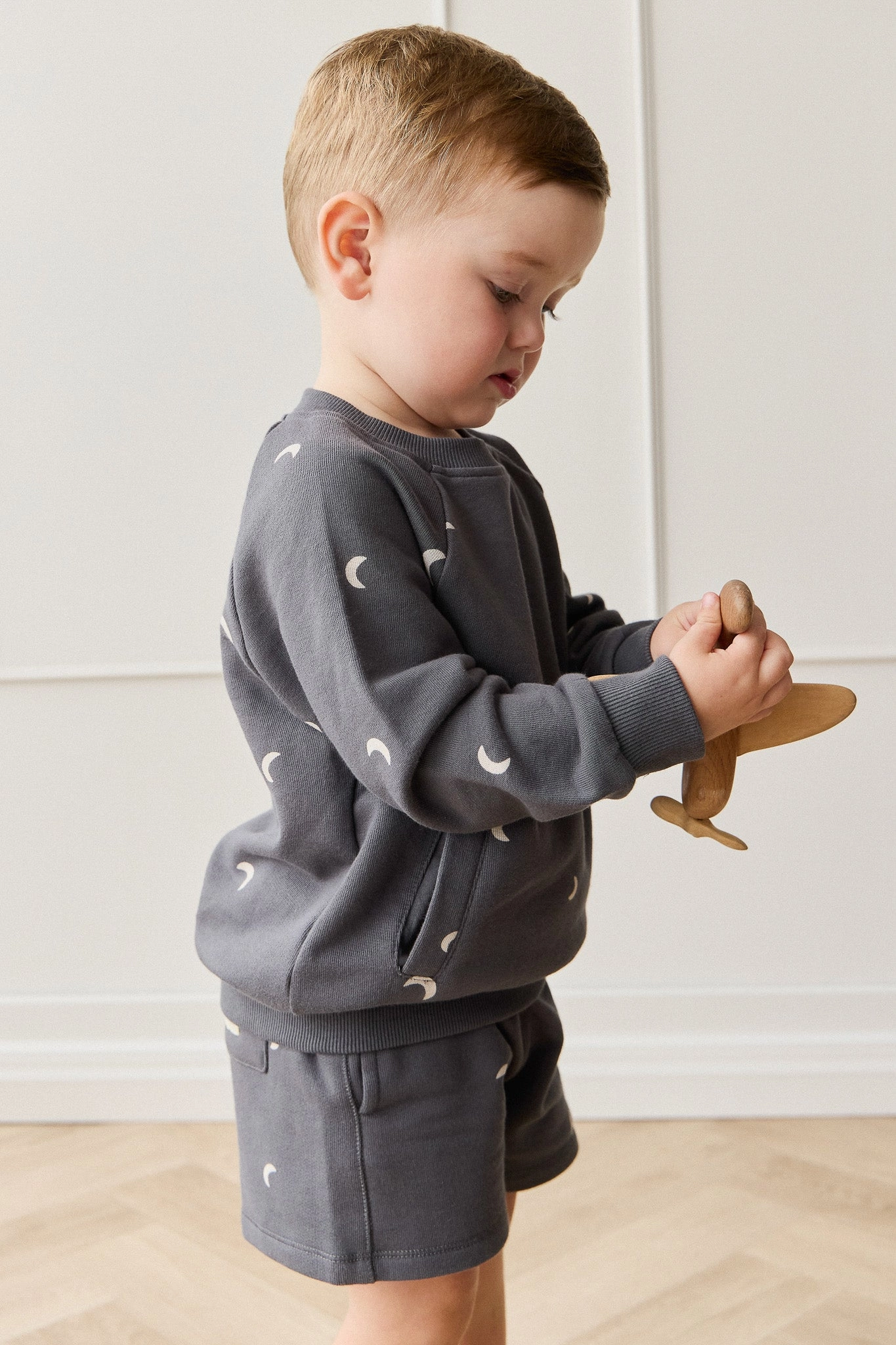 Organic Cotton Jalen Short - Crescent Moon Icelandic Performance Comfort Water Repellent Coating