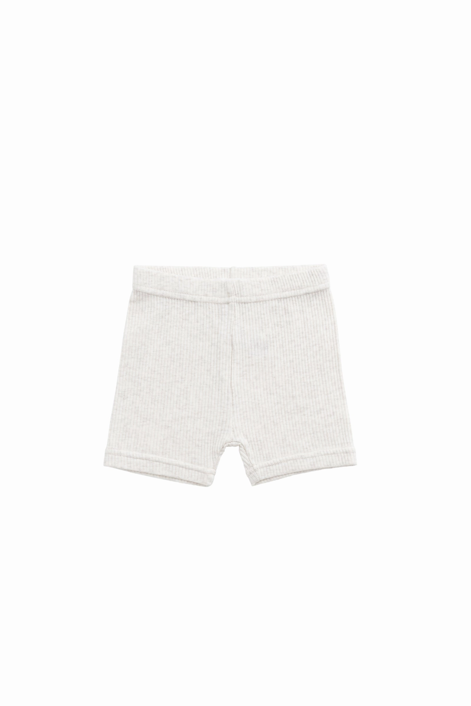Organic Cotton Modal Elisa Bike Short - Oatmeal Marle Flexible Layer