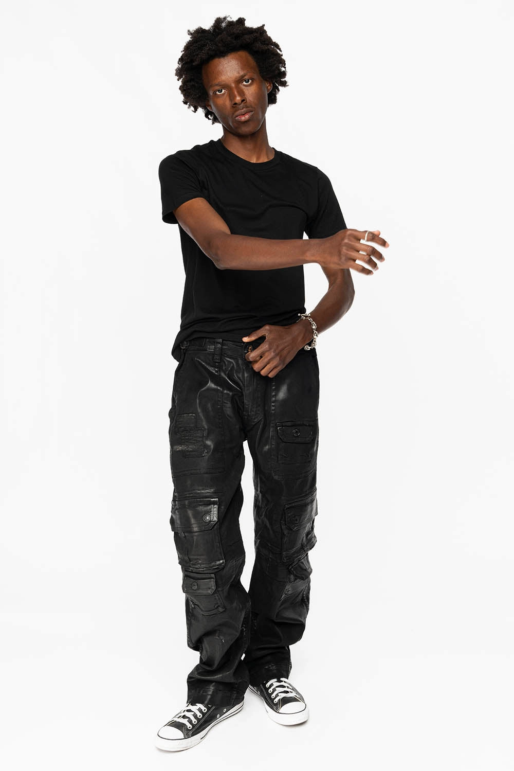 Fresh Attire Casual Look ORIGINAL ROBIN??S JEAN CALL OF DUTY CARGO PANTS IN  BLK COATING